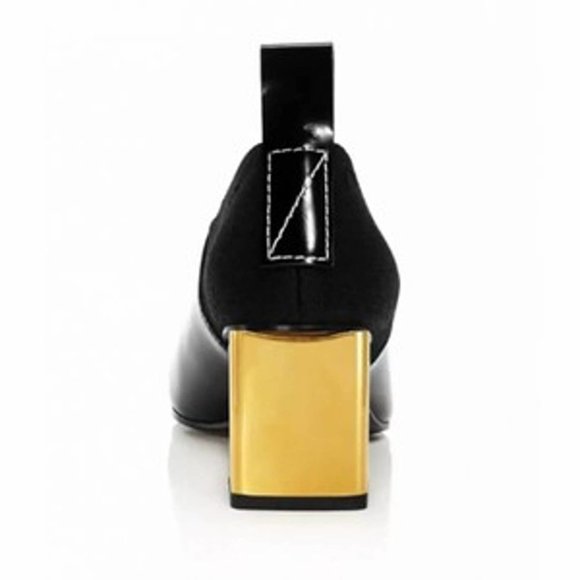 Proenza Schouler Square Toe Block Heel Pumps - Picture 2 of 7